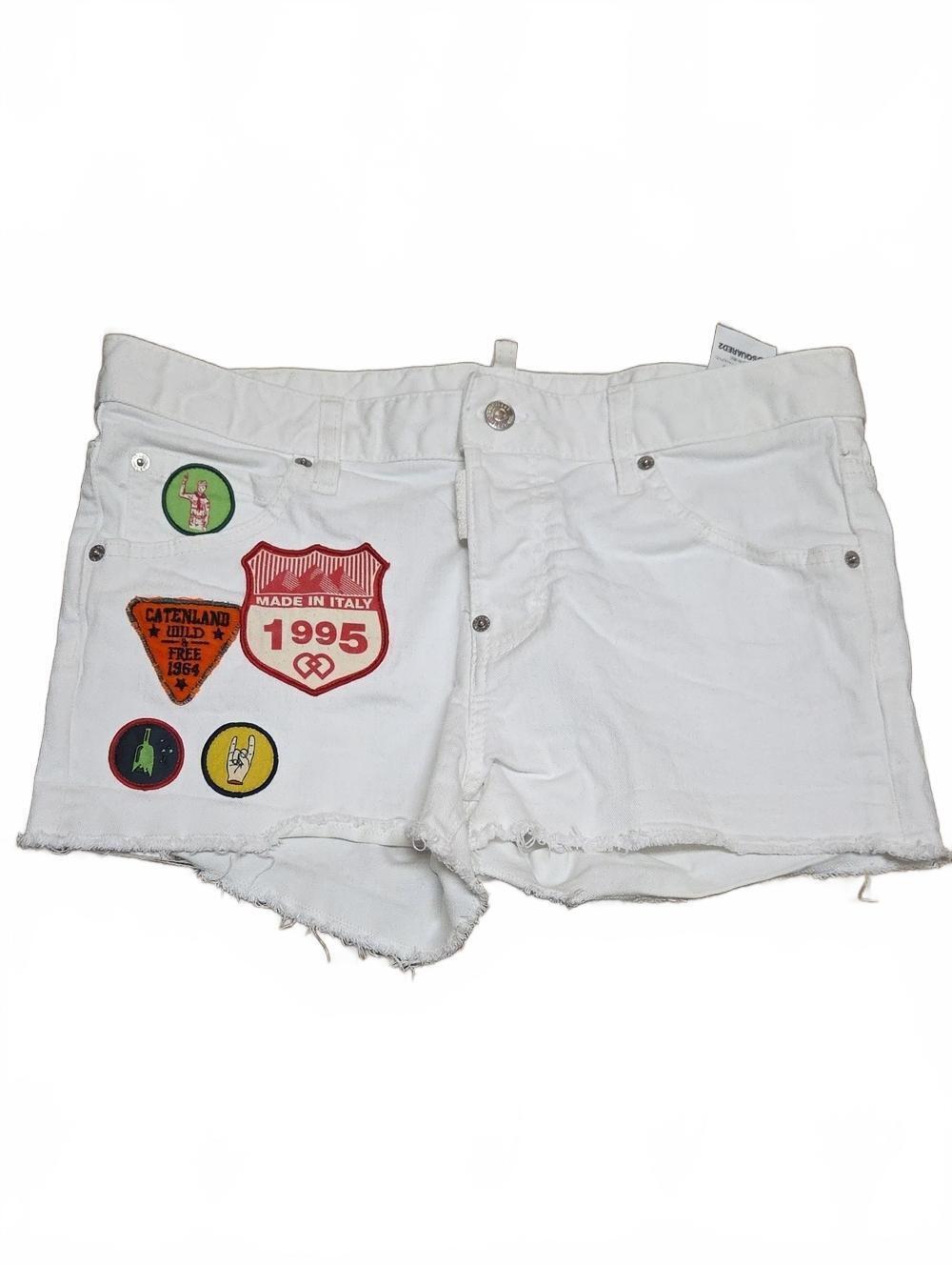 Dsquared2 | Women's Denim Patch Pocket Shorts | 42/10(US)